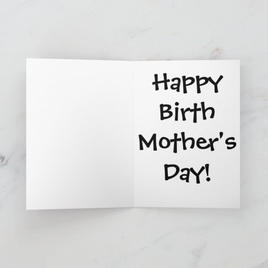 Bedankt dat je ons de WORLD Birth Mam kaarten hebt (Binnen)