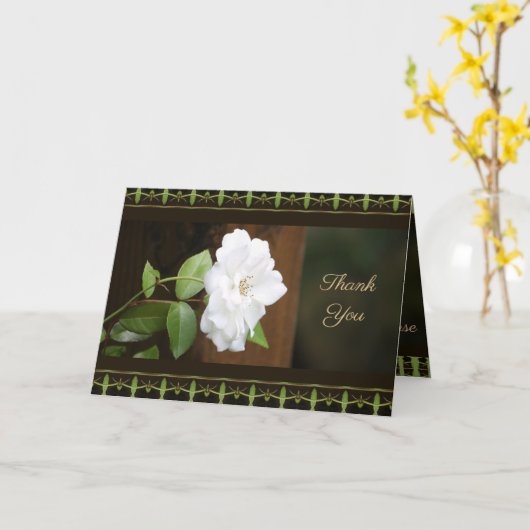 Bedankt dat je onze verpleegster bent kaart (Gele Bloem)