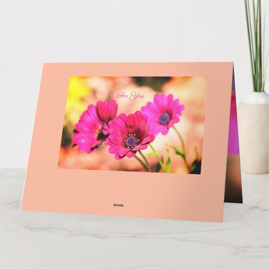 Bedankt dat je onze verpleegster bent kaart (Achterkant)