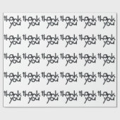 Bedankt dat je papier hebt verpakt (Vlak)