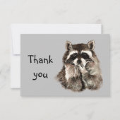 Bedankt dat je Raccoon Bblaast Kisses Animal Humor (Voorkant)