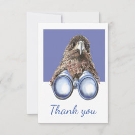 Bedankt dat je Vogel bent die de Hawk Binocles Hum
