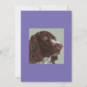 Bedankt dat je voor mijn hondenkaart hebt gezorgd (Achterkant)