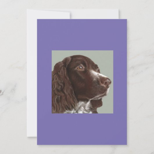 Bedankt dat je voor mijn hondenkaart hebt gezorgd (Achterkant)