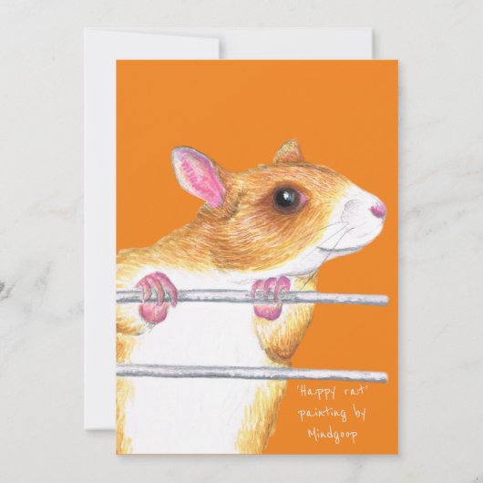 Bedankt dat je voor mijn rattenkaart zorgt (Achterkant)