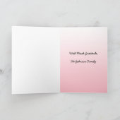 Bedankt dat je voor onze moeder hebt gezorgd kaart (Binnen)