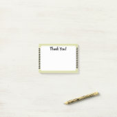 Bedankt dat je werknemers wilt herkennen post-it® notes (Op bureau)