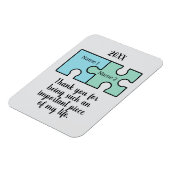 Bedankt dat je zo'n belangrijk stuk bent magneet (Linkerzijde)