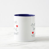 Bedankt dat leraar Red Apple Classroom apprecieert Mok (Midden)