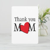 Bedankt dat mama Gepersonaliseerd (Staand voorkant)