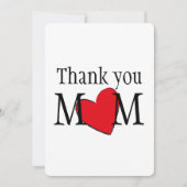 Bedankt dat mama Gepersonaliseerd (Voorkant)