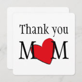 Bedankt dat mama Gepersonaliseerd (Voorkant / Achterkant)