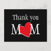 Bedankt dat mama Gepersonaliseerd Briefkaart (Voorkant)