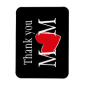 Bedankt dat mama Gepersonaliseerd Magneet (Verticaal)