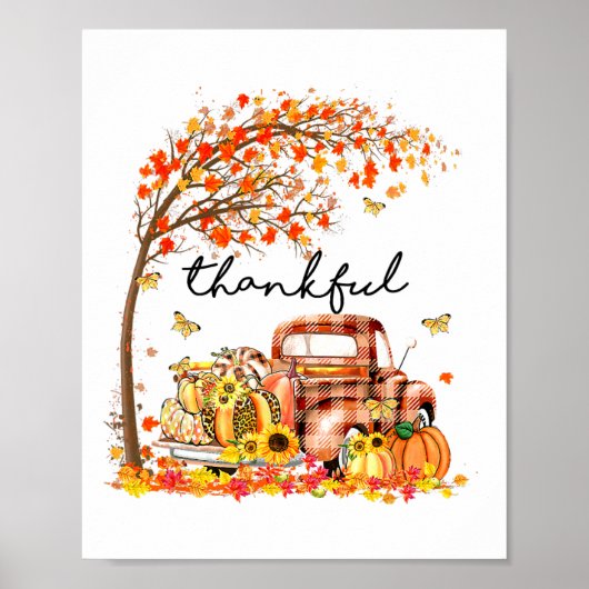 Bedankt dat Pumpkin, zonder dank, zijn Herfst Y Poster (Voorkant)