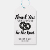 Bedankt dat u ons helpt bij het Stropdassen van de Cadeaulabel (Voorkant)