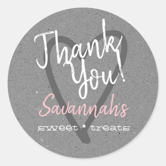  bedankt de Labels voor het grijze kraftpapier voo (Voorkant)