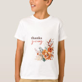 bedankt die bloemen geven t-shirt (Voorkant)