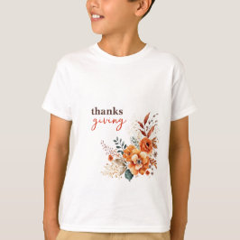 bedankt die bloemen geven t-shirt