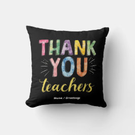 Bedankt Docenten & Studenten Afstuderen Gift Kussen