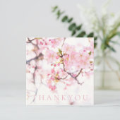 BEDANKT DOOR JULLIE KAART : CHERRY BLOSSOM BRANCH (Staand voorkant)