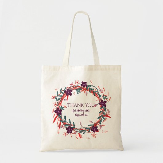BEDANKT DOOR UW Ziekenhuis Tote Bag (Voorkant)