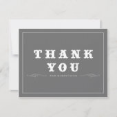  bedankt, dubbelzijdig bedankkaart (Voorkant)