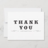  bedankt, dubbelzijdig bedankkaart (Voorkant)