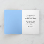 Bedankt Echo - grappig bericht (Binnen)