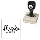 Bedankt een bos rubber stempel (Gestempeld)