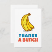 Bedankt een Bunch Funny Appreciation (Voorkant / Achterkant)