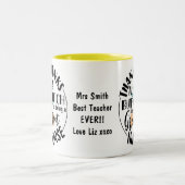 Bedankt een Bunch Nurse Mok Floral Appreciation gi (Center)