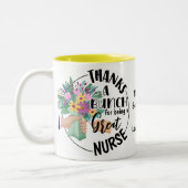 Bedankt een Bunch Nurse Mok Floral Appreciation gi (Links)