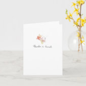 Bedankt Een Bunch Snail Bedankt Card Kaart (Gele Bloem)