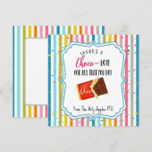 Bedankt een chocolade-lot voor alles wat je doet!  (Voorkant / Achterkant)