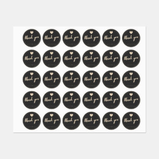 Bedankt, een geweldige sticker