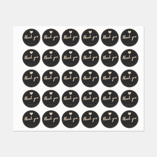 Bedankt, een geweldige sticker (Vel)