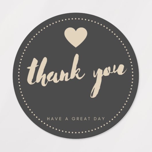 Bedankt, een geweldige sticker (Design 1)