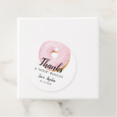 Bedankt een HELE bos donut thema verjaardagsfeestj Bedankjes Labels (In situ)