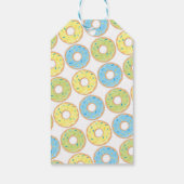 Bedankt een Hole Bunch Donut Boy Verjaardagsfeestj Cadeaulabel (Achterkant)