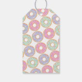 Bedankt een Hole Bunch Donut Meisje Verjaardagsgun Cadeaulabel (Achterkant)