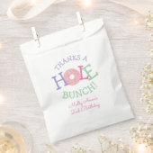 Bedankt een Hole Bunch Donut Verjaardagsfeest Bedankzakje (Geknipt)