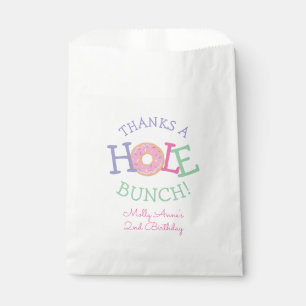 Bedankt een Hole Bunch Donut Verjaardagsfeest Bedankzakje