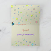 Bedankt een kameleon Dank u (Binnen)