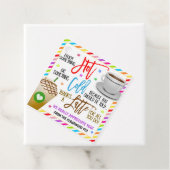 Bedankt een latent voor alles wat u doet Label (In situ)