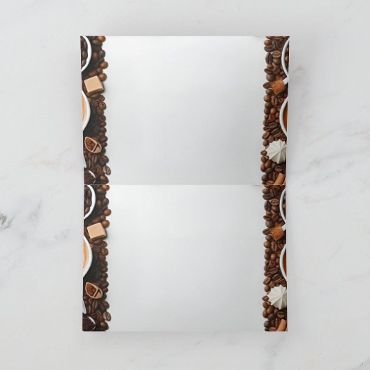 Bedankt een Latte! - Dank u kaart (Binnen)