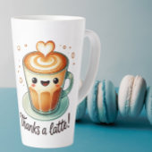 Bedankt een Latte Pun Latte Mok