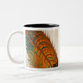 Bedankt een latte! tweekleurige koffiemok (Links)