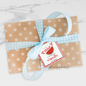 Bedankt een Meloen Gift Labels