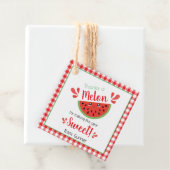 Bedankt een Meloen Gift Labels (In situ)